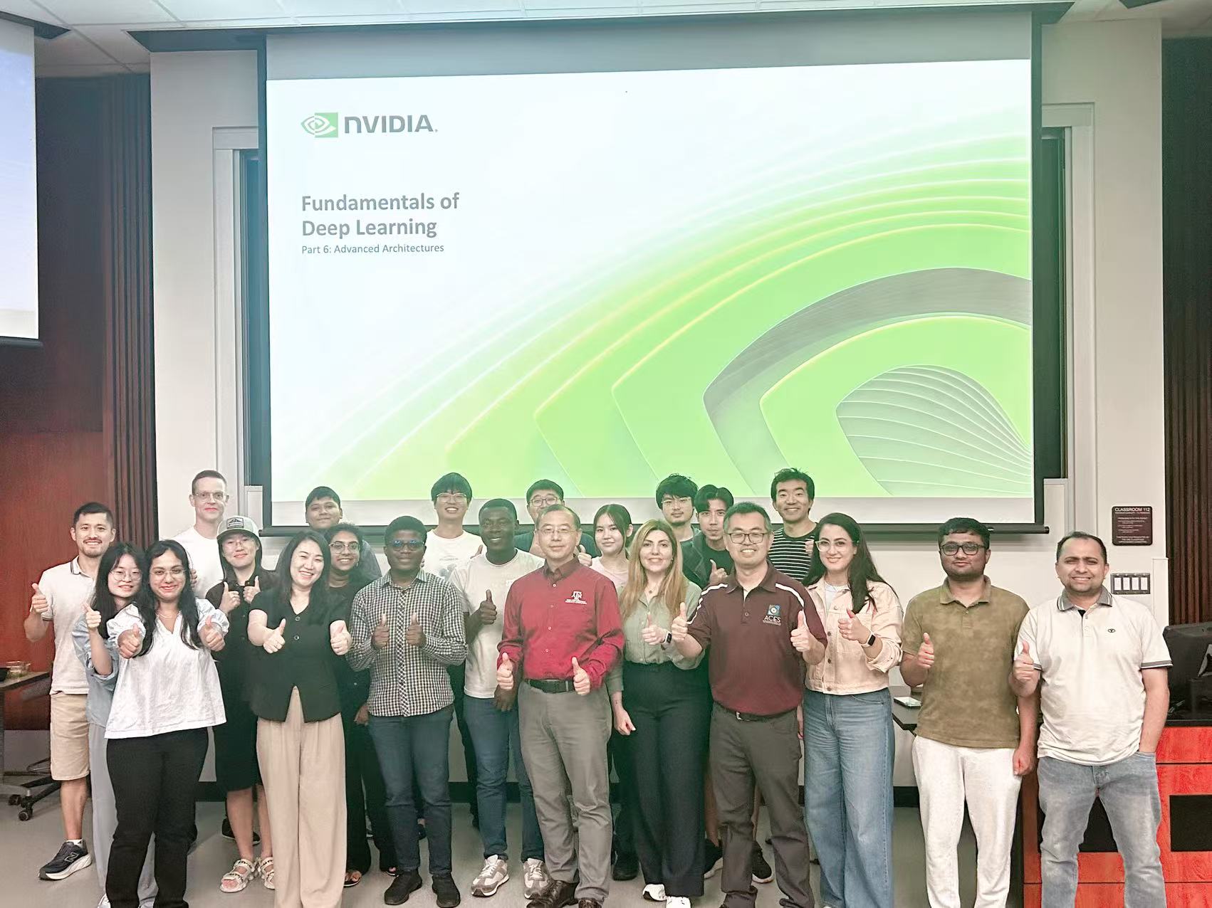 Participants at the 2026 NVIDIA Deep Learning Institute training workshop