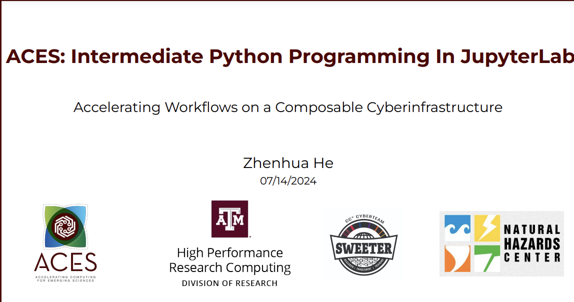 Introduction to ACES and JupyterLab module cover